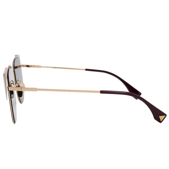 Fendi Lei Square Sunglasses FF0191S 000 A9 55 main image 4